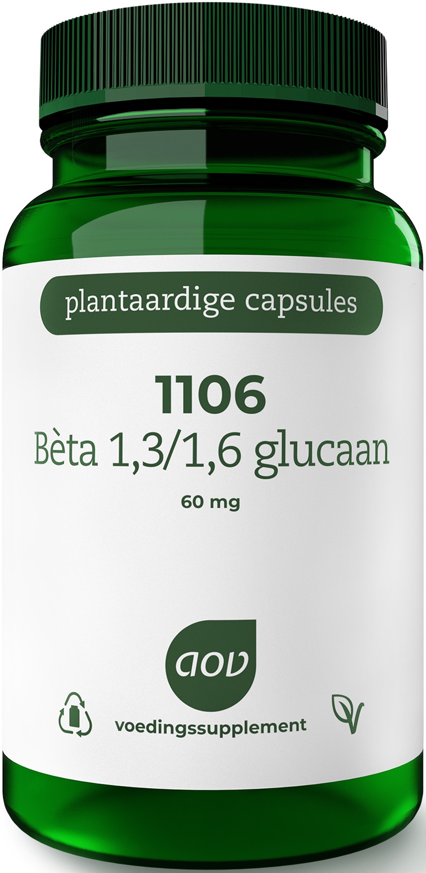 1106 Beta Glucaan 60 mg 60 capsules - AOV