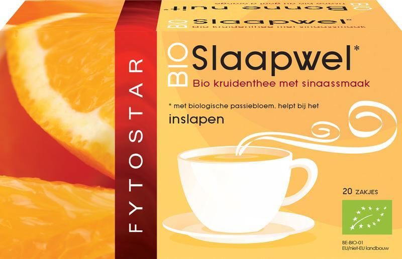 Kruidenthee Slaapwel Sinaassmaak 20 zakjes - Fytostar