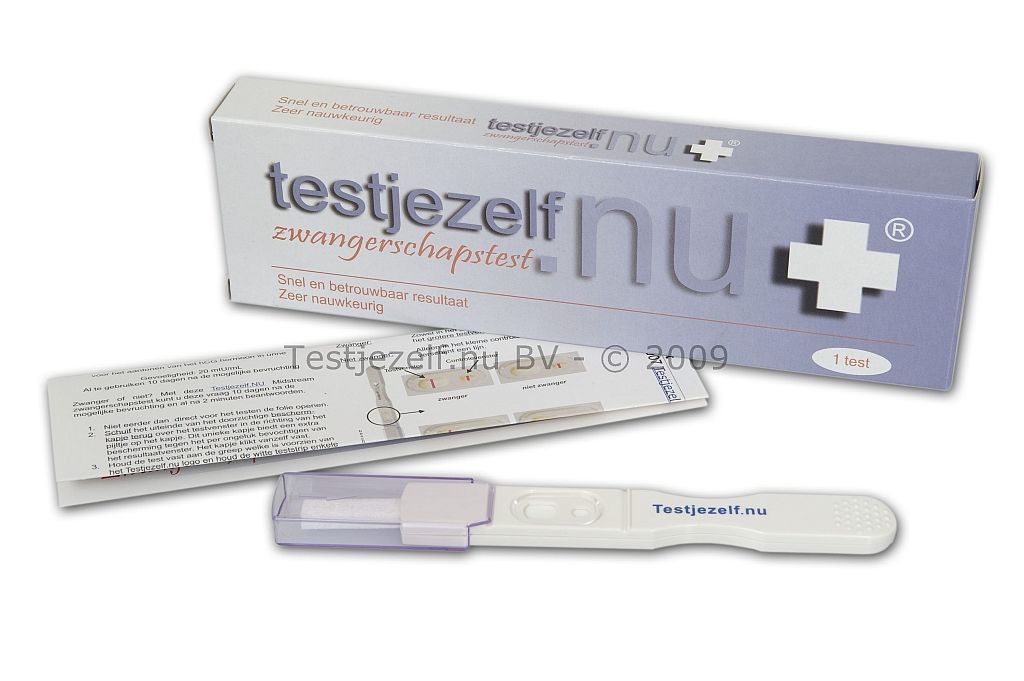 Midstream Zwangerschapstest, 1 stuk, Testjezelf