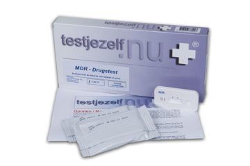 Drugstest Morfine (Heroïne), 3 stuks, Testjezelf