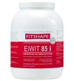 Eiwit 85% Aardbei, 400 gram, Fitshape