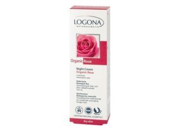 Logona Nachtcrème Bio Rozen, 40 milliliter