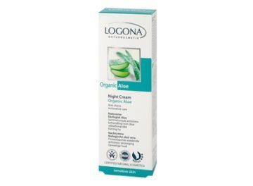 Logona Nachtcrème Bio Aloë, 40 milliliter