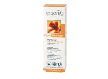 Logona Nachtcrème Bio Toverhazelaar, 40 milliliter