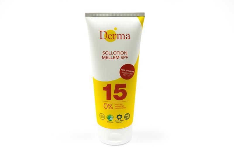 Sun Lotion SPF 15 200 milliliter - Derma