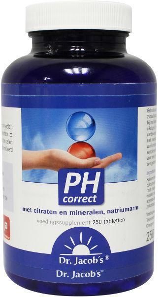 PH Correct 250 tabletten - DR. Jacob's