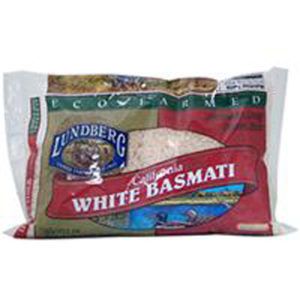Gluten Vrij, California White Basmati Rice, 907 gram
