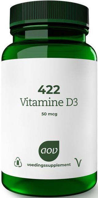 422 Vitamine D3 50 mcg 120 tabletten - AOV