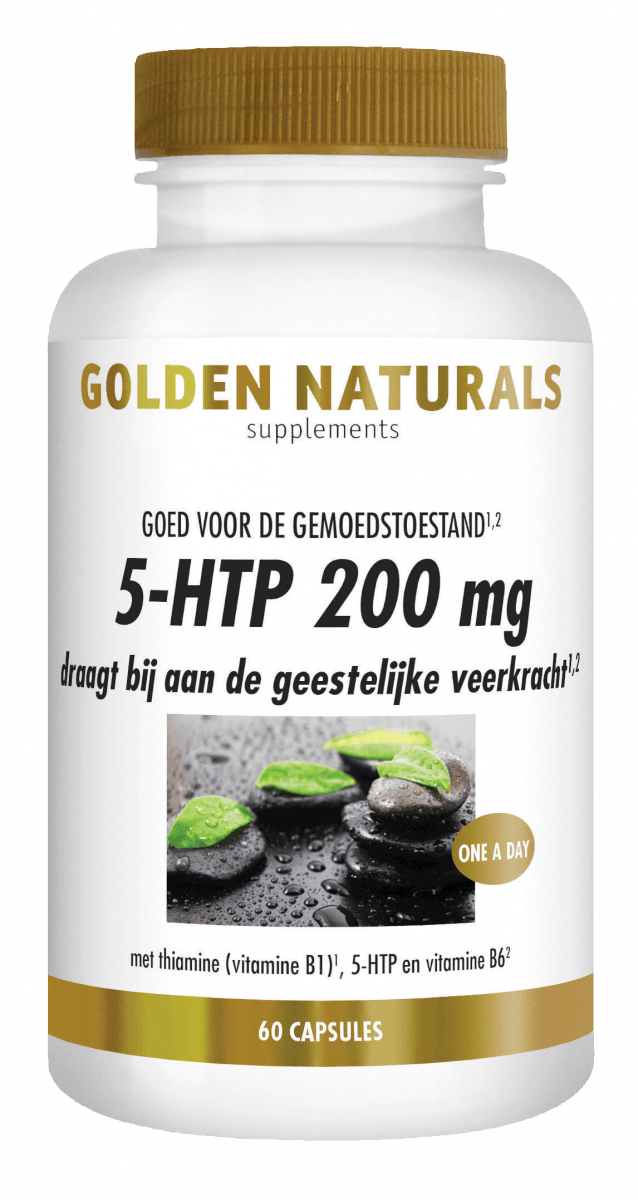 5-HTP 200 mg Golden Naturals 60 capsules