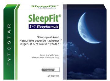 SleepFit 3 in 1 Slaapformule 20 capsules - Fytostar