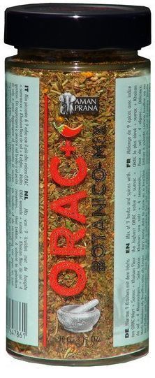 Orac Botanico Mix Chili Hot 90 gram - Aman Prana