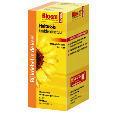 Heltussis tinctuur 100 milliliter, Bloem