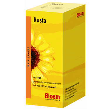 Rusta 100 milliliter, Bloem