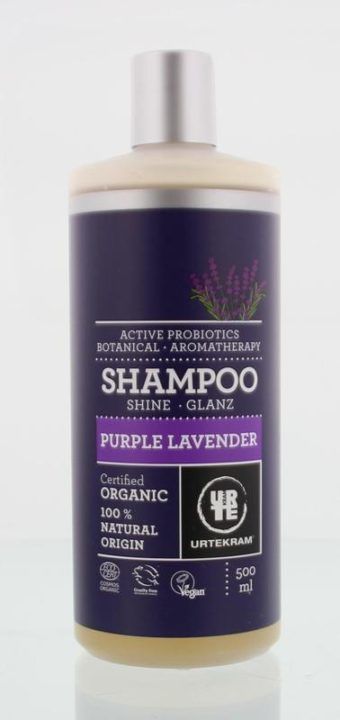 Shampoo Lavendel Alle Haartypes 500 milliliter - Urtekram