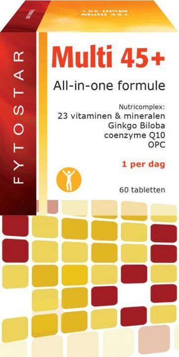 Multi 45+ Multivitamine 60 tabletten - Fytostar