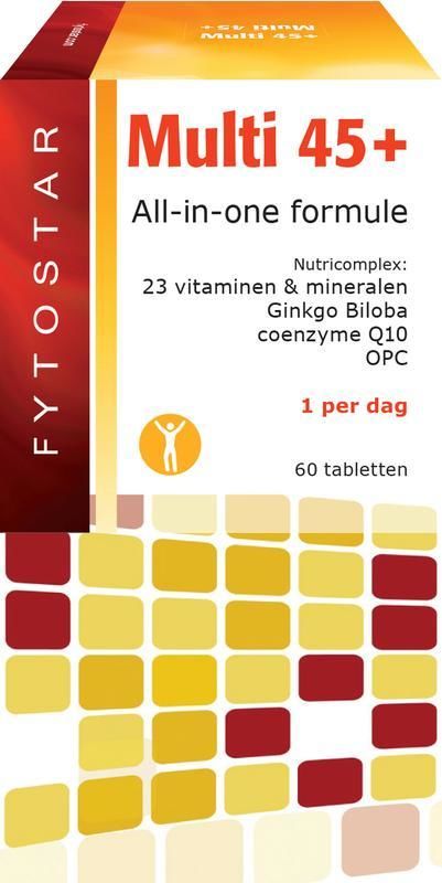 Multi 45+ Multivitamine 60 tabletten - Fytostar