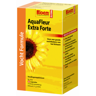AquaFleur Extra Forte 60 capsules, Bloem