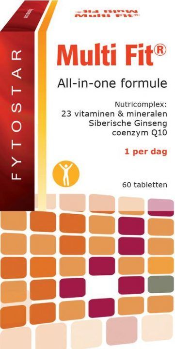 Multi Fit Multivitamine 60 tabletten - Fytostar