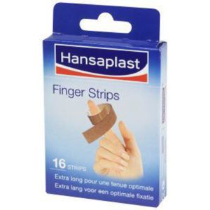 Vingerpleister Elastisch Strips 16 stuks - Hansaplast