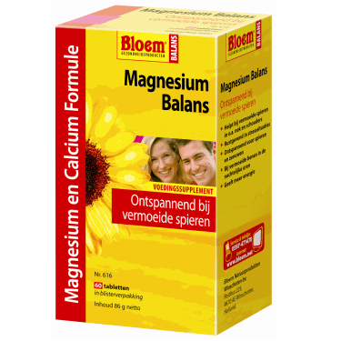 Magnesium Balans 60 tabletten, Bloem