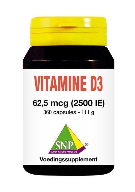 Vitamine D3 2500 IE 360 capsules - SNP