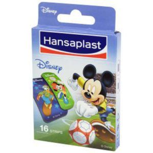 Hansaplast Junior Mickey Mouse, 16 strips, Hansaplast