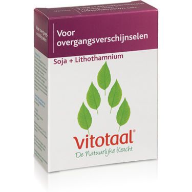 Soja + Lithotamnium 45 capsules, Vitotaal