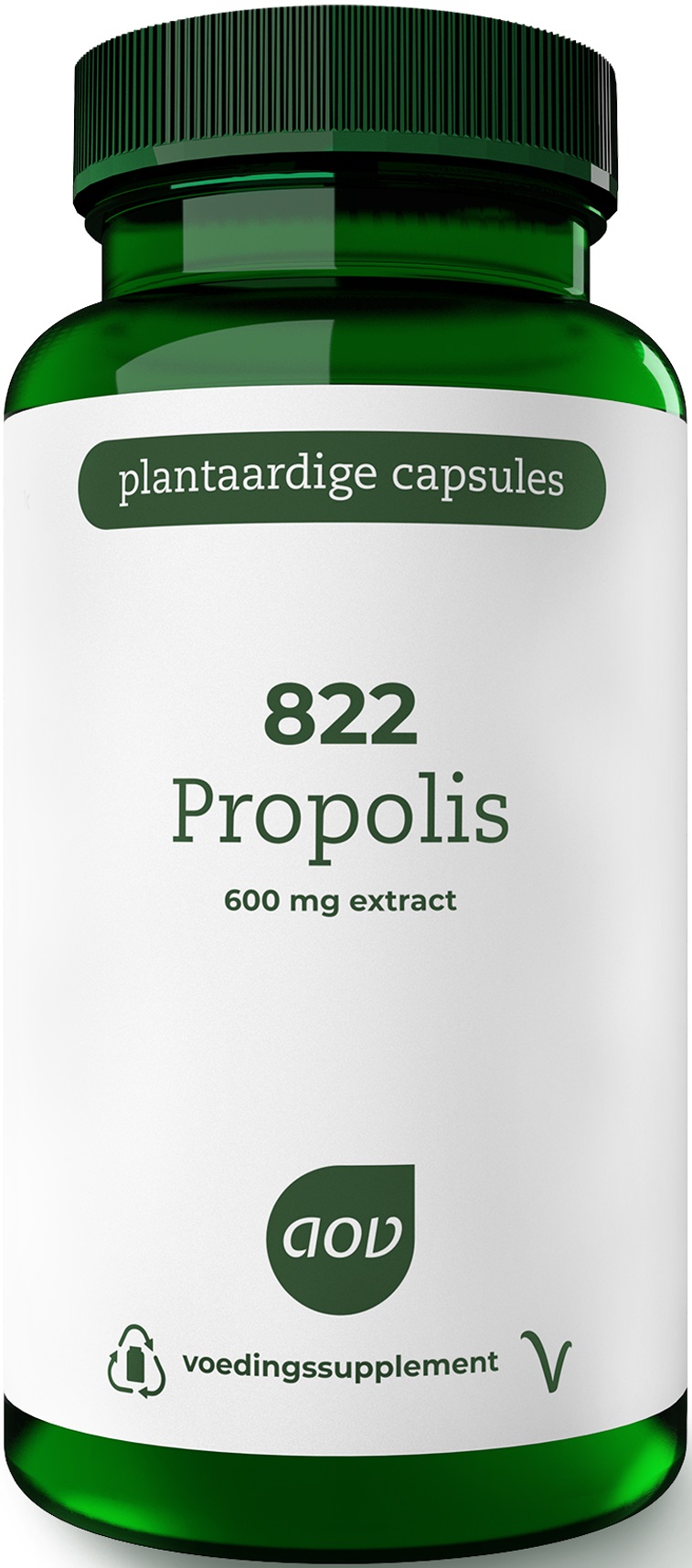 822 Propolis Extract 600 mg 60 capsules - AOV
