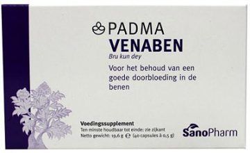 Padma Venaben 40 capsules - Sanopharm