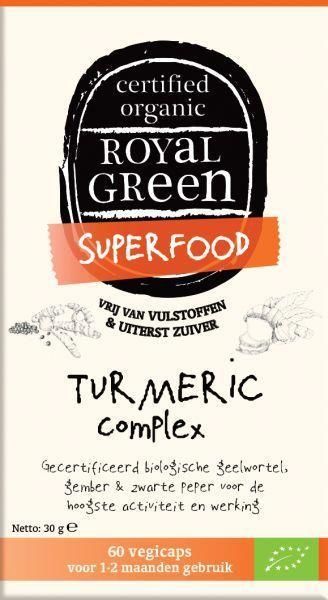 Turmeric Complex 60 vegetarische capsules - Royal Green