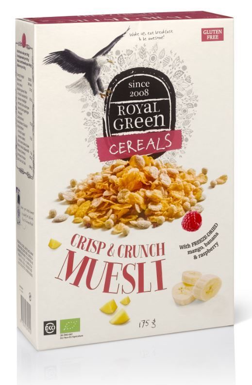 Crisp & Crunch Muesli 177 gram - Royal Green