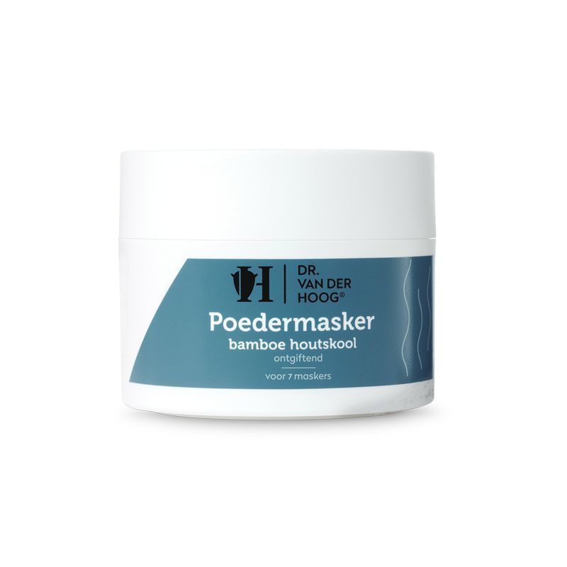 Poedermasker Houtskool 70 gram - DR vd Hoog