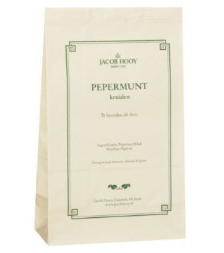 Pepermuntblad Heel 1e kwaliteit (geel zakje) 20 gram - Jacob Hooy