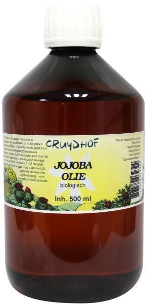 Jojoba Olie Koudgeperst 500 milliliter - Cruydhof