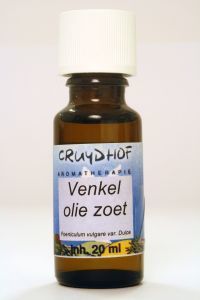 Venkel Olie Zoet Oekraine 20 milliliter - Cruydhof