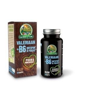 Vitamine B6 + Valeriaan 60 capsules - Garden Of Life
