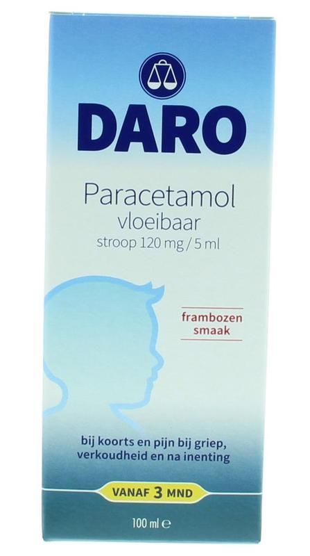 Paracetamol Vloeibaar 100 milliliter - Daro