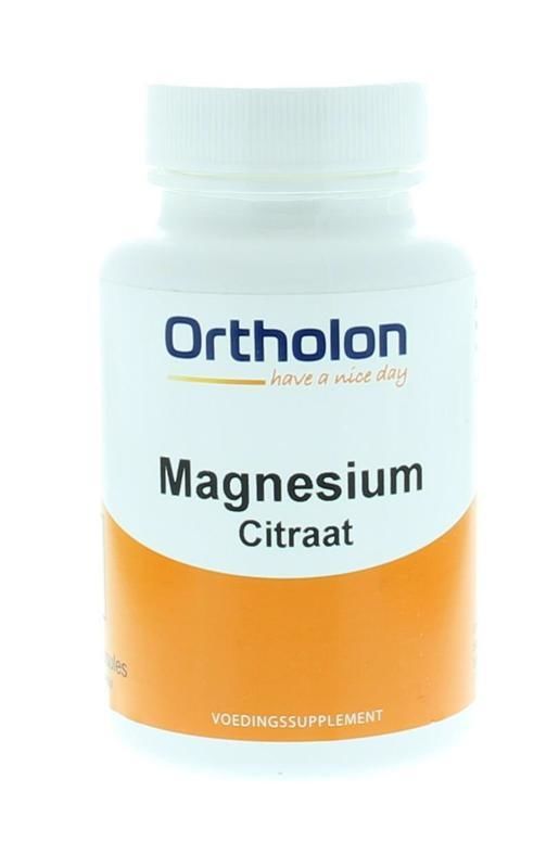 Magnesium citraat 60 vegetarische capsules - Ortholon