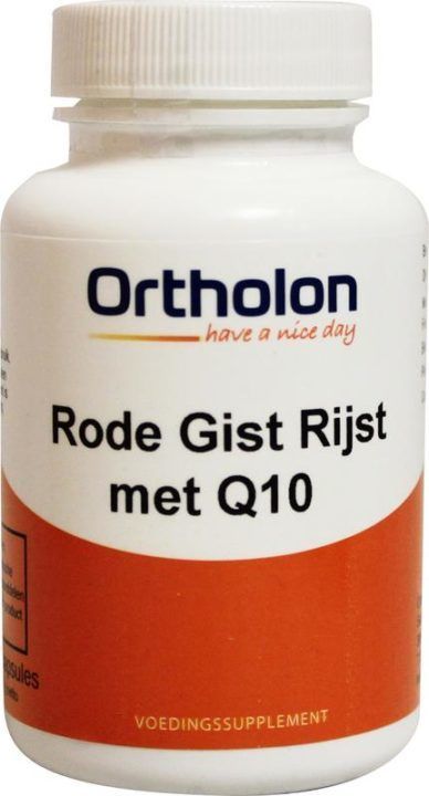 Rode Gist Rijst Q10 60 vegetarische capsules - Ortholon