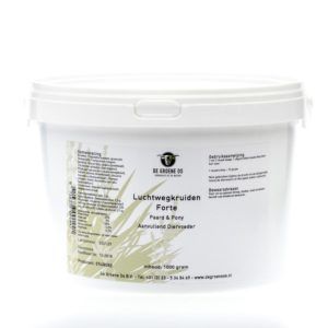 Luchtwegkruiden Forte Paard & Pony 1000 gram - Groene Os
