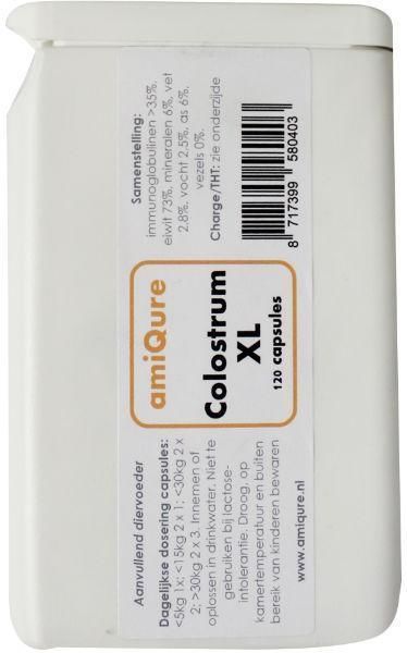Colostrum XL Hond & Kat 120 capsules - AmiQure
