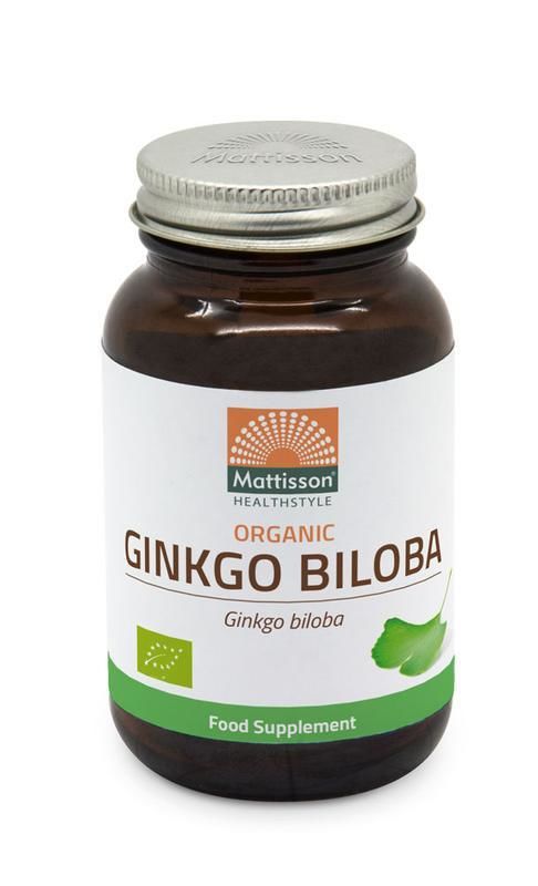 Ginkgo Bio 120 vegetarische capsules - Mattisson