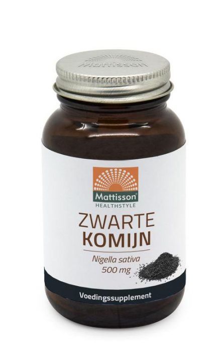 Zwarte Komijn 500 mg 90 capsules - Mattisson