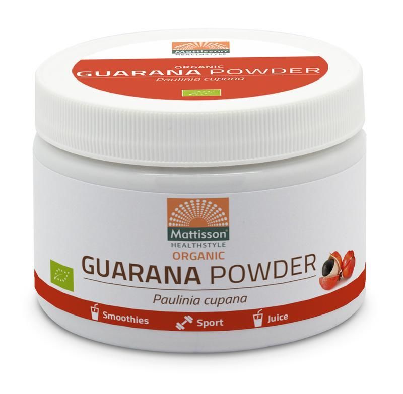 Organic Guarana poeder 125 gram - Mattisson