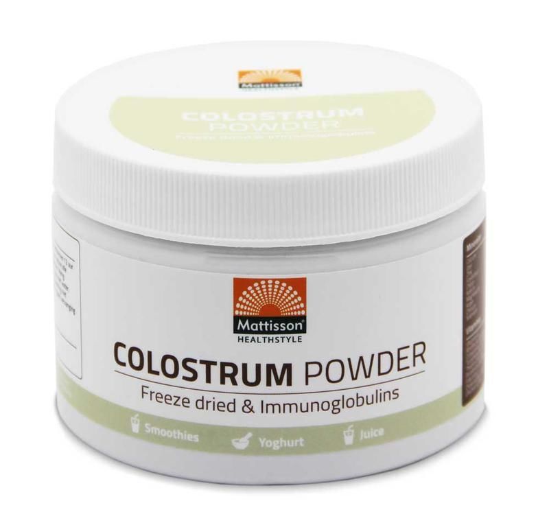 Absolute Colostrum Poeder 30% IgG Fd 125 gram - Mattisson