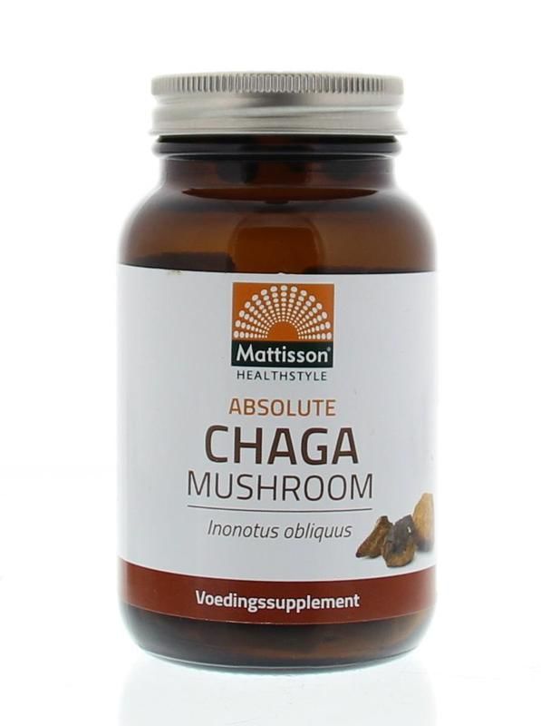 Absolute Chaga Extract 350 mg 60 vegetarische capsules - Mattisson