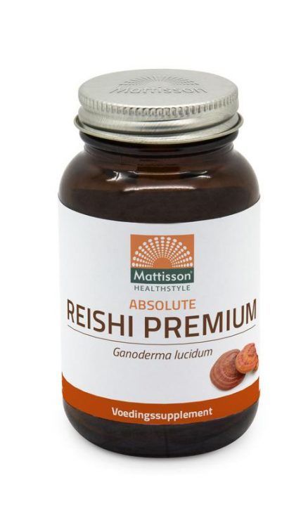 Absolute Reishi Premium 400 mg 60 vegetarische capsules - Mattisson