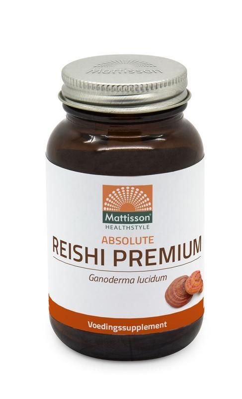 Absolute Reishi Premium 400 mg 60 vegetarische capsules - Mattisson