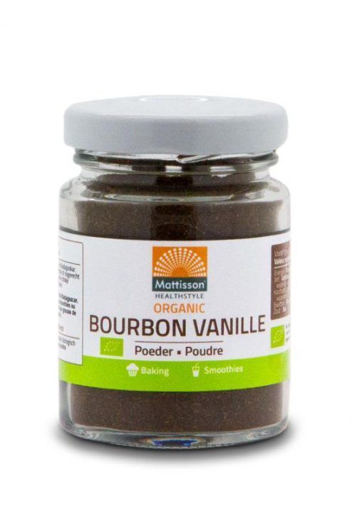 Bourbon Vanille Poeder Bio 30 gram - Mattisson