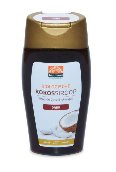 Kokossiroop Donker Bio 250 milliliter - Mattisson